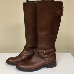 Enzo Angiolini Leather Knee High Boots